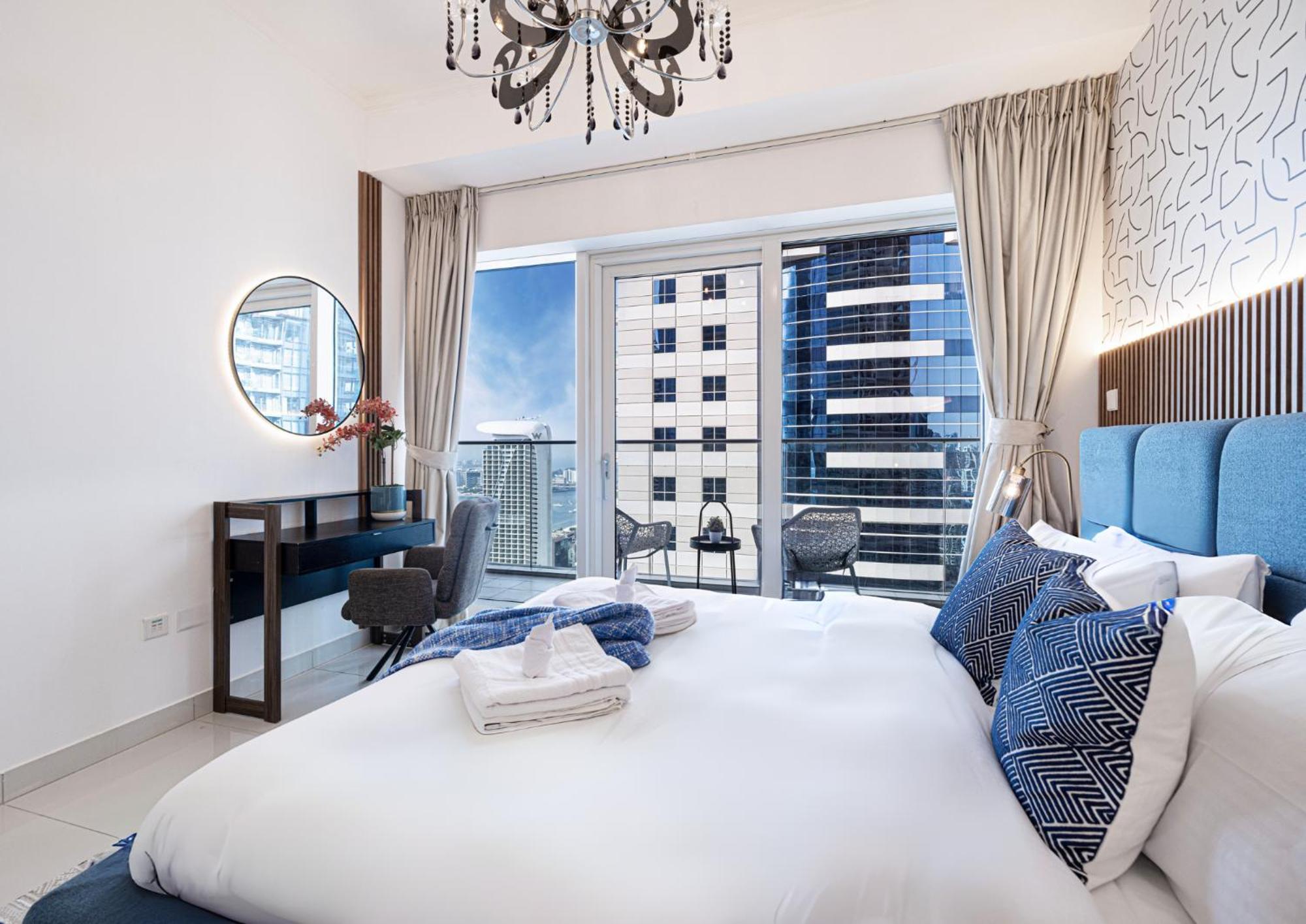 Апартаменти Luxe Sea View High Floor 1 Bedroom In Marina By Maxx Value Homes Дубай
