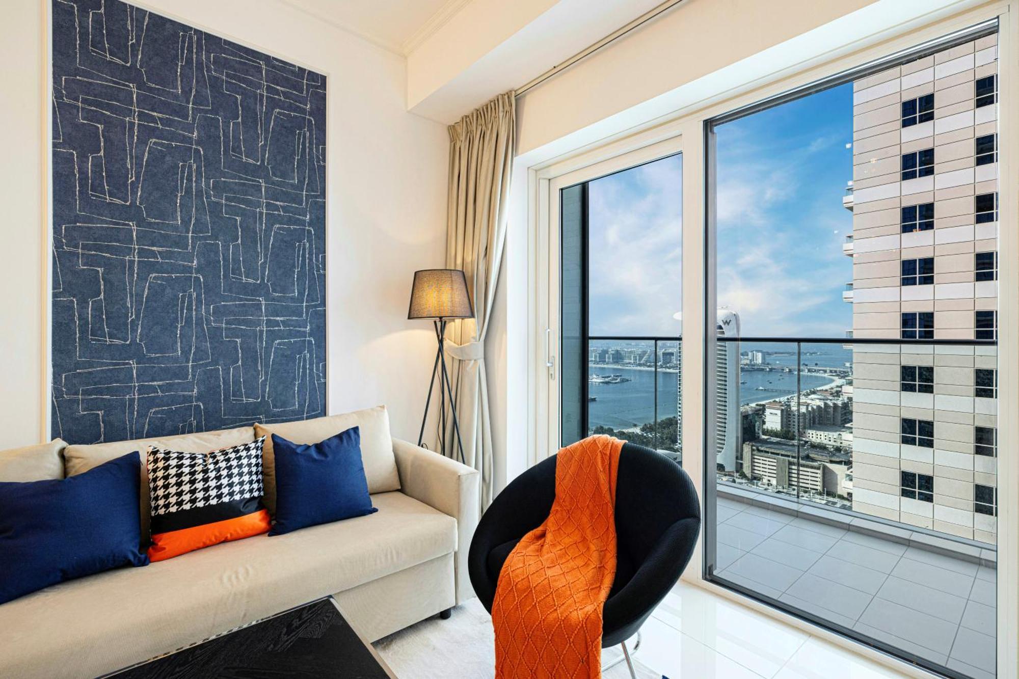 Апартаменти Luxe Sea View High Floor 1 Bedroom In Marina By Maxx Value Homes Дубай
